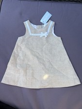 Tartine et Chocolat Dress Beige Size 1 Year