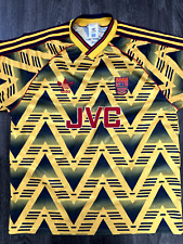 Authentic Adidas Arsenal 1991/1992 Bruised Banana Away Shirt Extra Large Mens