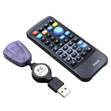 Wireless USB PC Laptop Remote Control Trackball Mice Computer Laptop Media Cente
