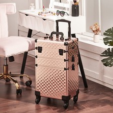 Large Makeup Trolley Case