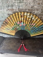 Large Chinese Bamboo Fan