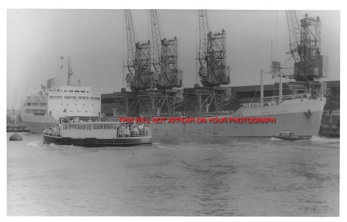 Vintage cargo ship liner - cargo, cape