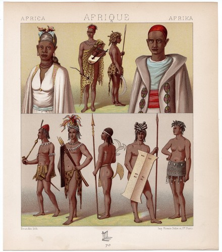 Zulu southern african tribal - &,