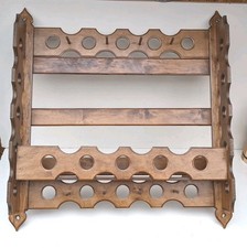 Large wooden hat coat - large,