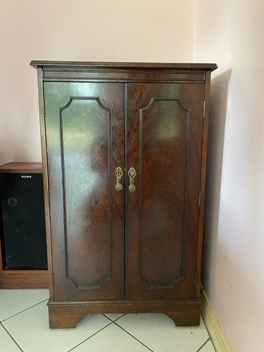 Vintage stereo cabinet - vintage,