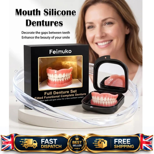 Silicone denture set - set, for
