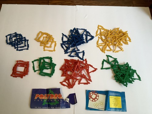 Lot vintage 1995 polydron - lot, of