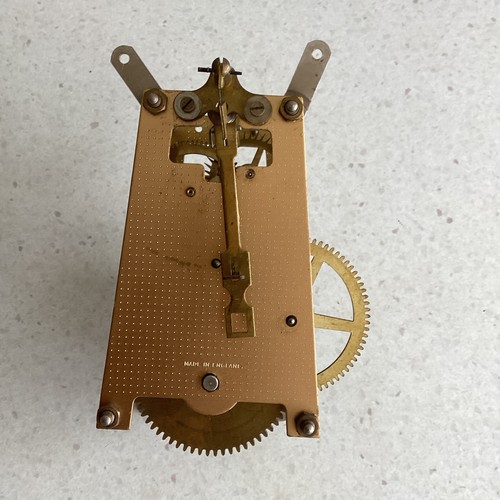 Smiths brass clock mechanism - brass,