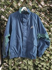 Vintage Mizuno Jacket Navy Blue / Green Colour Mens Size Medium Golf