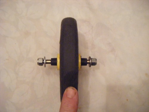 153mm dia wheel 8mm axle - 8mm,