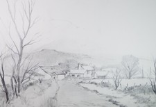 Original pencil drawing - original,