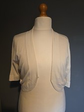 Bhs Ivory Bolero Cardigan