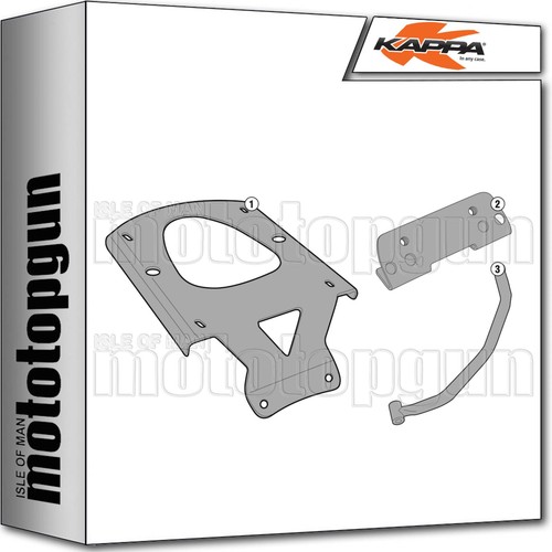 Kappa rear rack monolock kymco - kappa,
