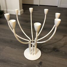STOCKHOLM 8 Arm Ikea Modern Style Candelabra Candle Holder Rare White New