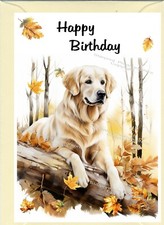 Golden Retriever Dog Birthday