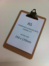 A5 Wooden Clipboard Strong