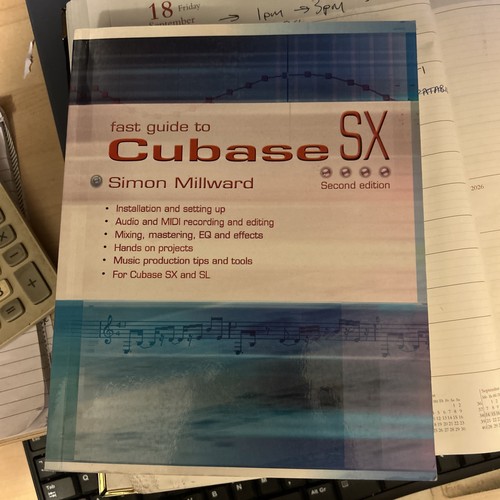 Fast guide cubase 2nd - guide, sx,