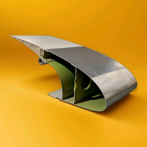 Boeing 757 wing slat cut - boeing,