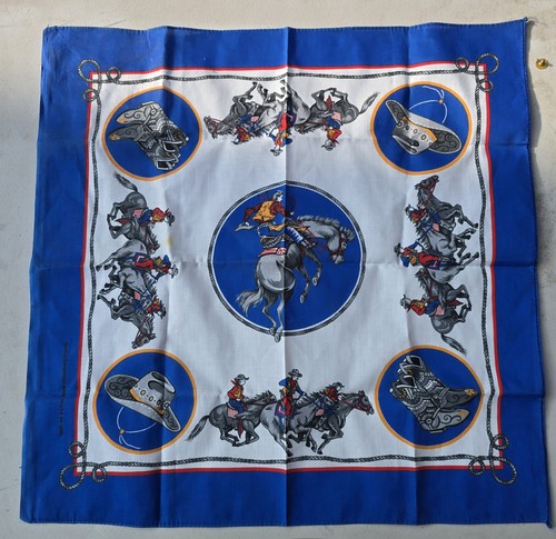 Vintage cowboy bandana - bandana, scarf