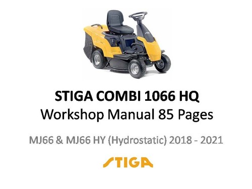 Stiga combi 1066 - combi, mj66