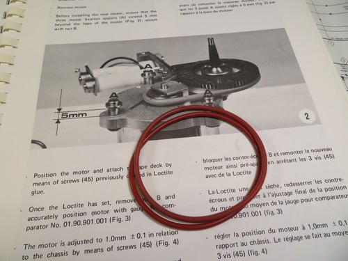 Nagra for motor belts - motor,