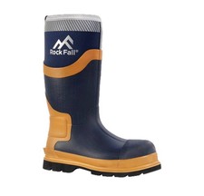 rock fall silt neoprene s5 safety wellington boots rf290 various sizes