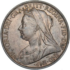 1899 Penny - Victoria British