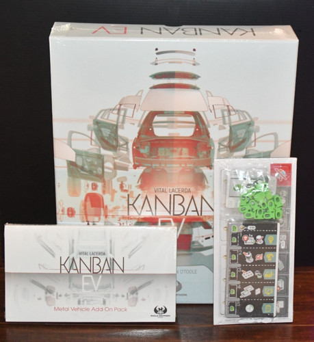Kanban board game - board, w/
