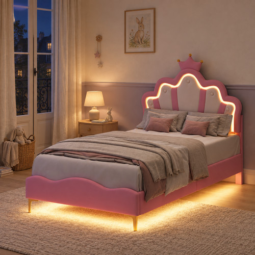 Crown headboard 3ft kids - headboard,