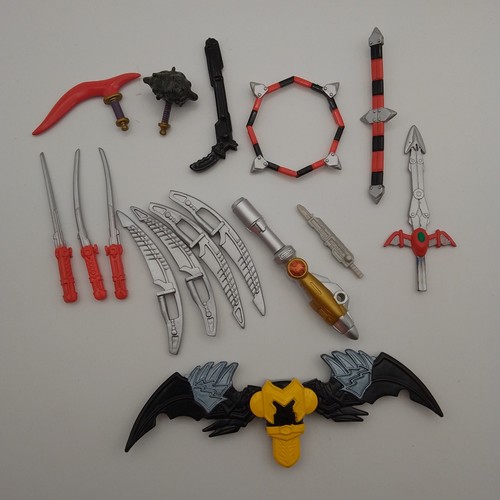 Mixed power rangers weapons - power,
