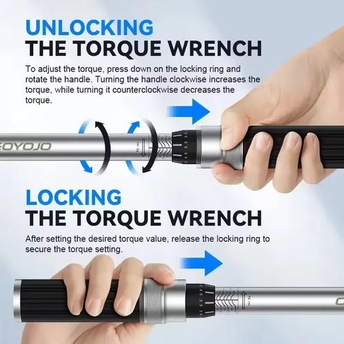 Torque wrench 5 60n - wrench, 5-60n.m