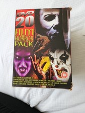20 Film Horror Pack DVD box set. Some sealed. Perfect For Halloween.