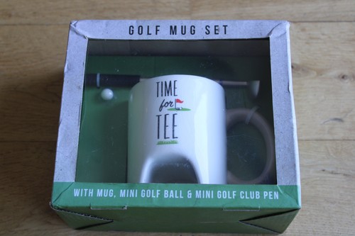 Golf mug set table - top, desk