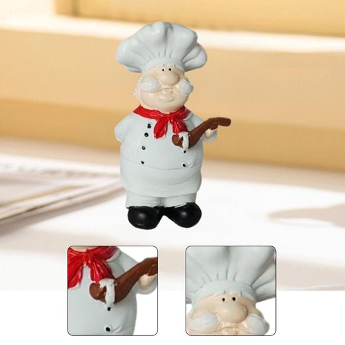 Resin chef figurine statue - chef,