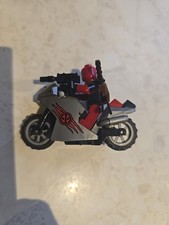 DEADPOOL & Motorbike Minifigure, Lego Minifig Building Block, Gift, Toy