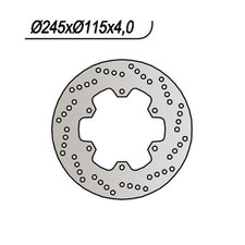 FRONT BRAKE DISC DUCATI