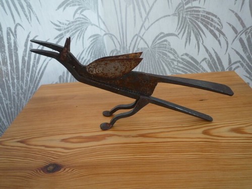 Old hand forged metal - forged,