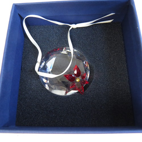 Swarovski crystal poinsettia - swarovski,