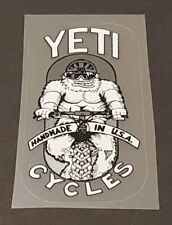 Yeti Cycles Decal