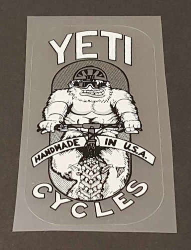 Yeti cycles decal - yeti,