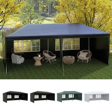 6 x 3m Gazebo Canopy Garden