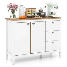 COSTWAY Buffet Cabinet Wooden