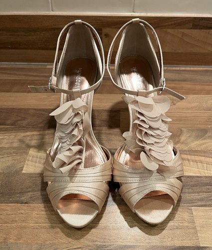 Ladies gold stiletto monsoon - ladies,