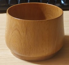 Bowl Pip Bowl Red Oak Wood Hand Turned
