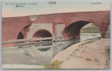 BELGRAVE The Old Roman Bridge, Leicester Postcard Unused