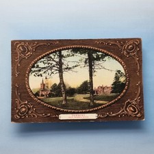 Newbury Postcard West Berkshire 1910 Shaw Church & House