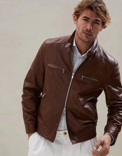 Brown café racer motorcycle - brown,