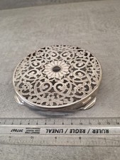 Manco Plate Silver Plated  Tea Pot Stand.