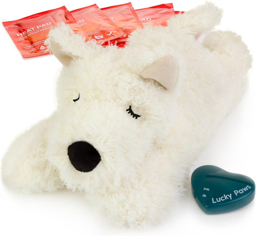Lucky paws heartbeat toy - lucky, uk