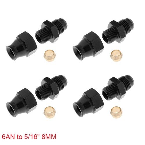 4pcs 6an an6 - 4pcs, 5/16"